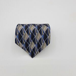 Necktie Mens Vintage Pierre Cardin Formal/ Size 57"Lx4"W Blue/Multicolor NeckTie